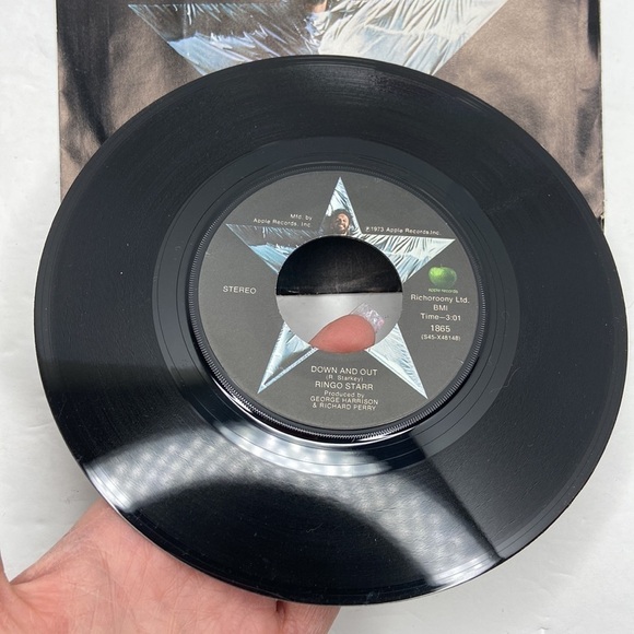Ringo Star “Photograph” 7” Vinyl Record Apple Records 1865 - Picture 6 of 12